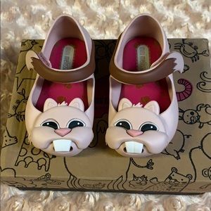 Mini Melissa Mini Ultragirl VI Beaver Mary Jane